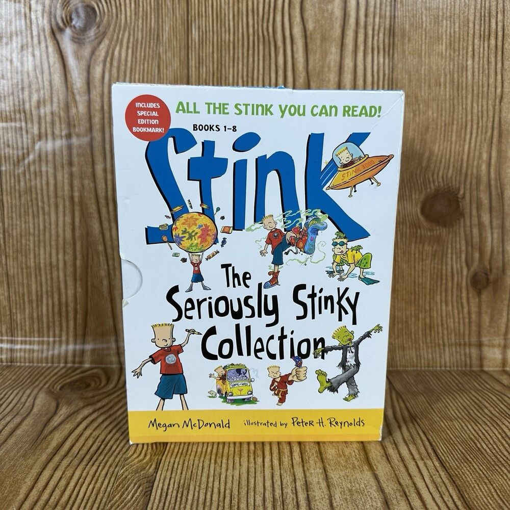 The Seriously Stink Collection 8 Book Set by Megan McDonald Box Set